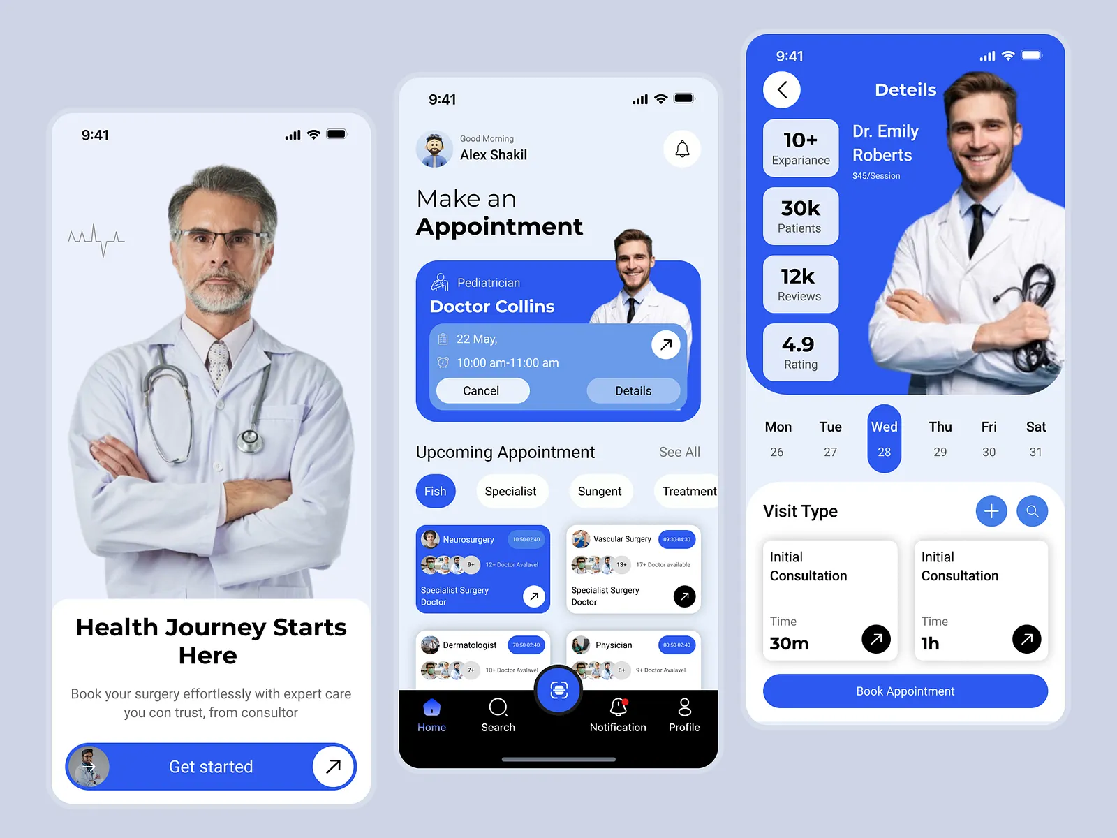 Appointment Scheduling Dashboard